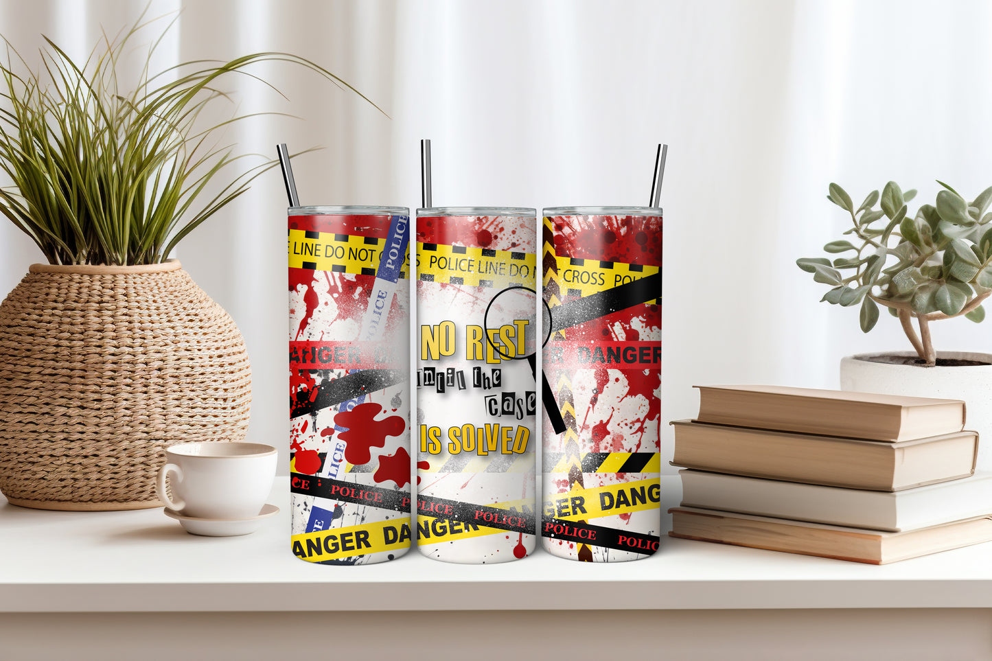 True Crime Lover (Graphic) Drinks Tumbler