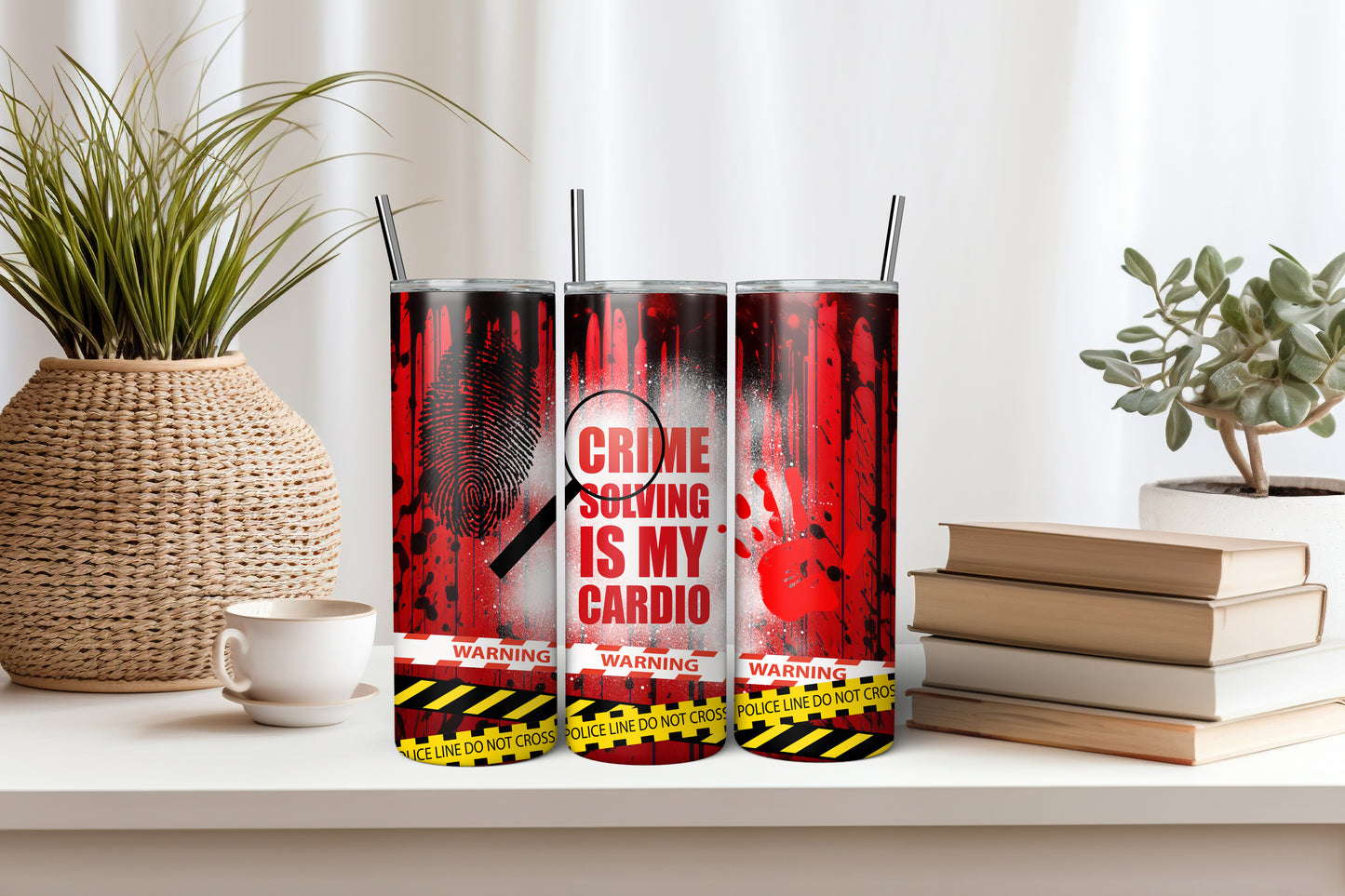 True Crime Lover (Graphic) Drinks Tumbler