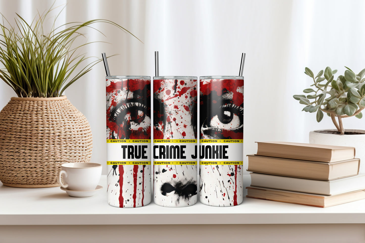 True Crime Lover (Graphic) Drinks Tumbler