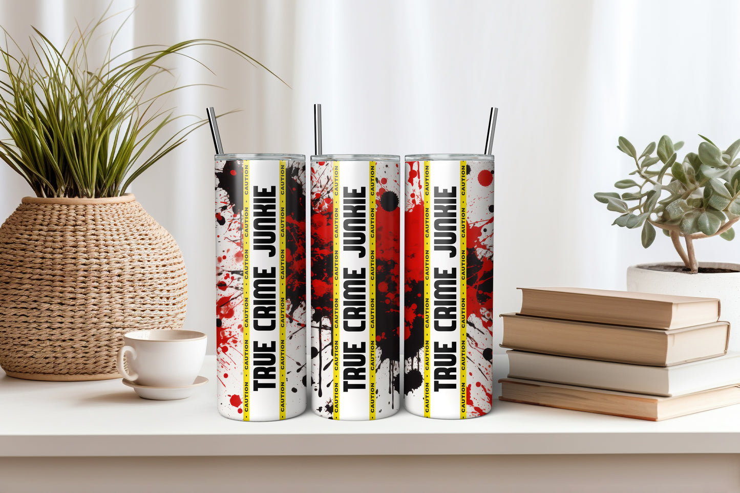 True Crime Lover (Graphic) Drinks Tumbler