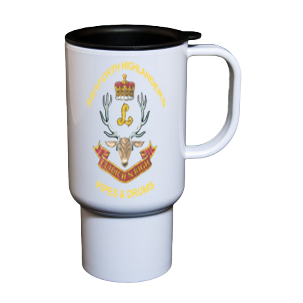 Seaforth Highlanders Polymer Travel Mug