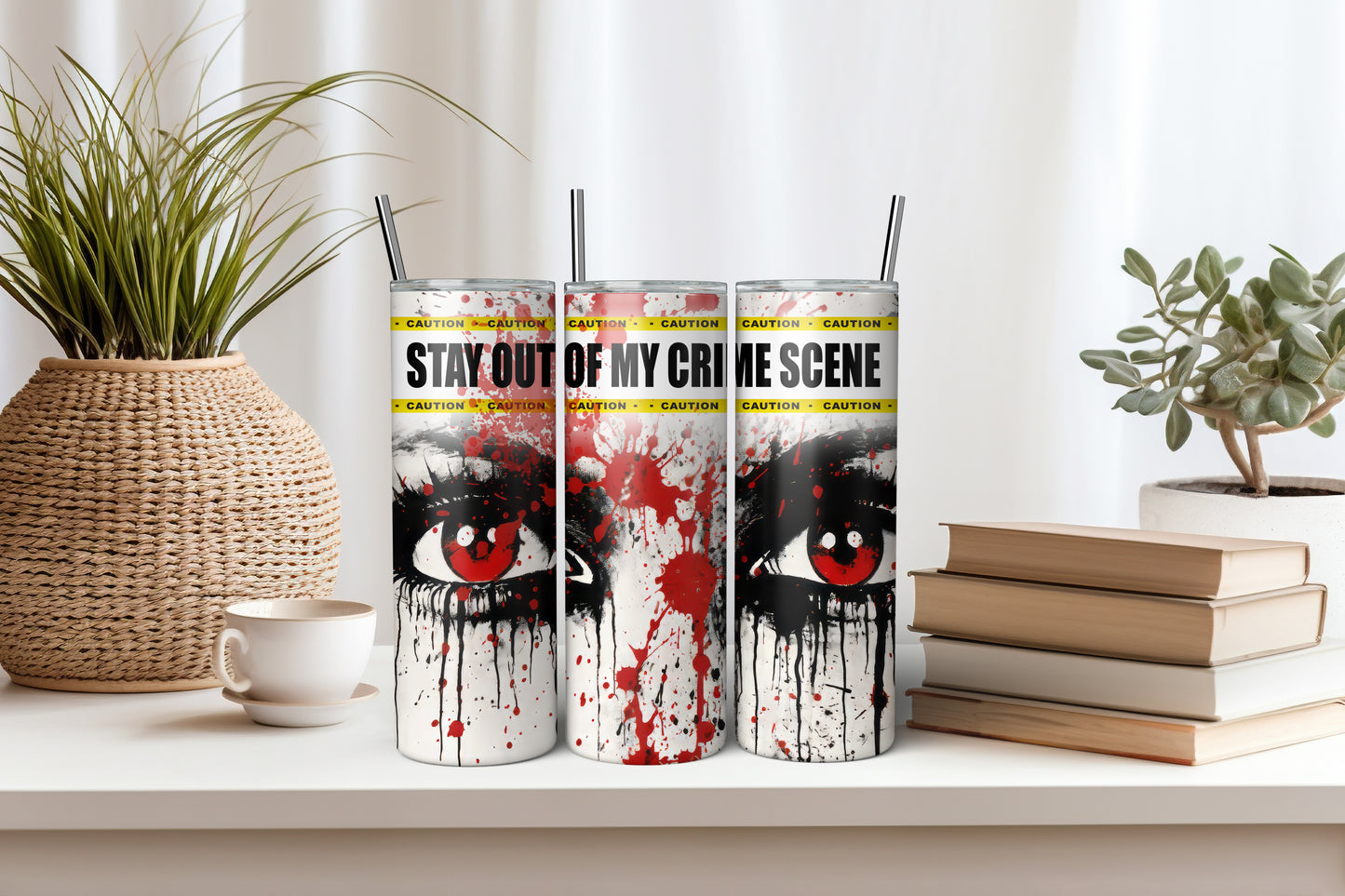 True Crime Lover (Graphic) Drinks Tumbler